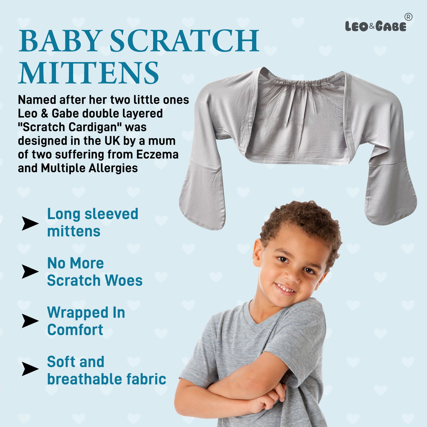 Baby Scratch Mittens