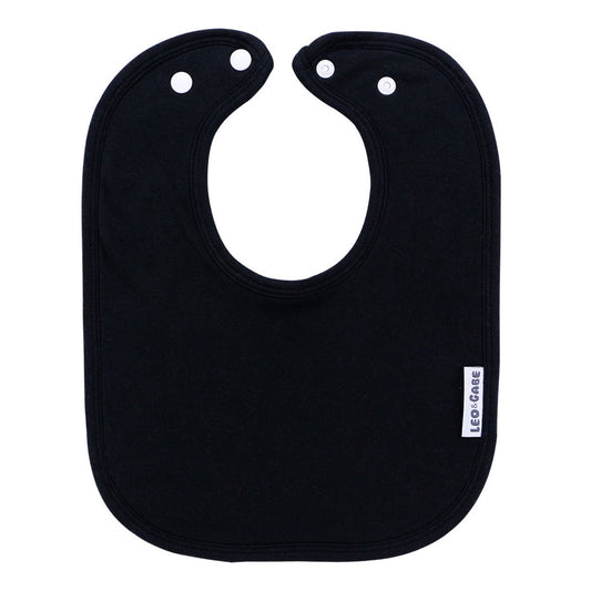 Black super absorbent cotton bib