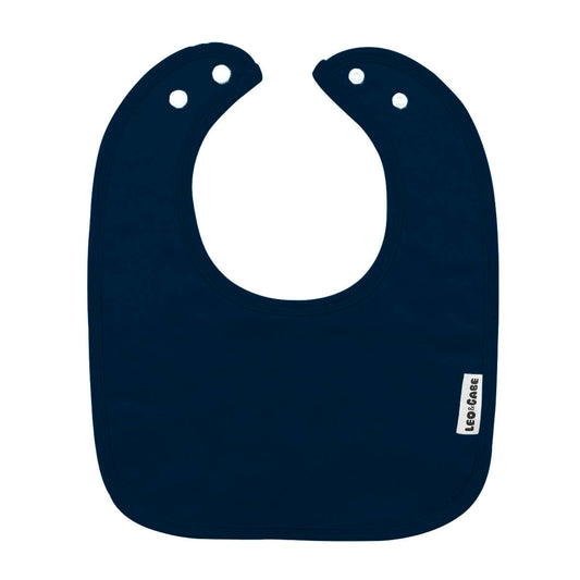 Navy Blue Bigger sized Super Absorbent Cotton Bibs (4-10 y)