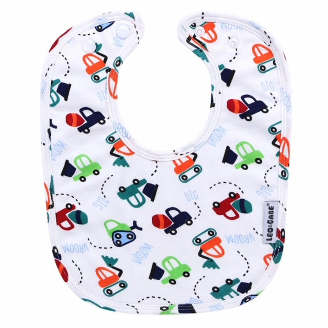 Construction super absorbent cotton bib