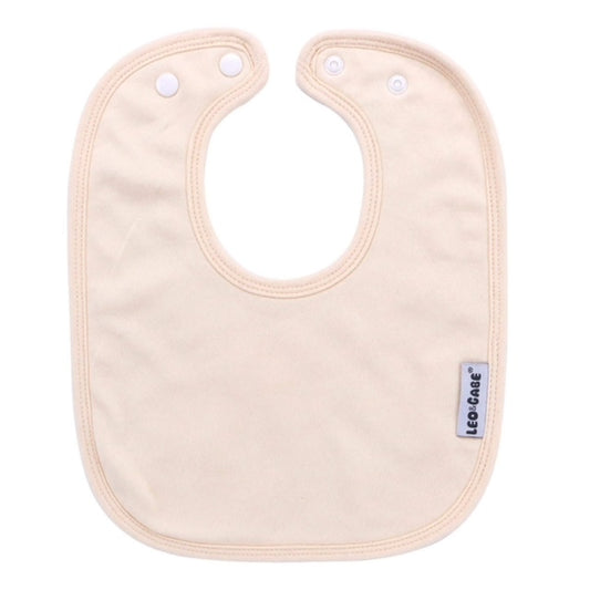 Cream rose super absorbent cotton bib