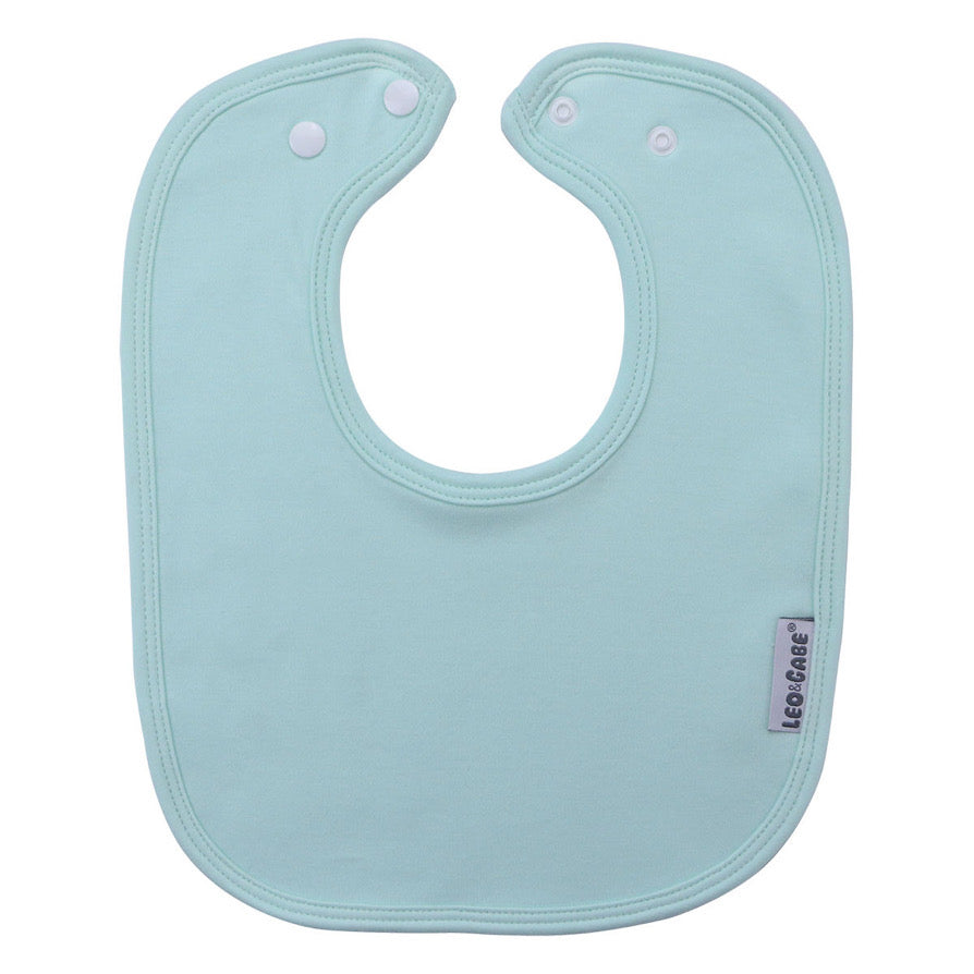 Mint super absorbent cotton bib