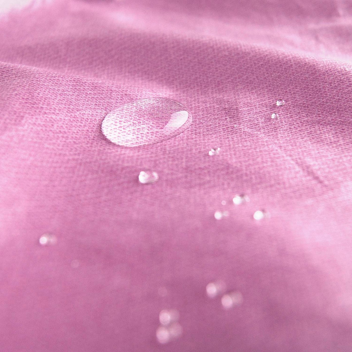 IMPERFECTION* Pink Waterproof Cotton Long Sleeved Bib