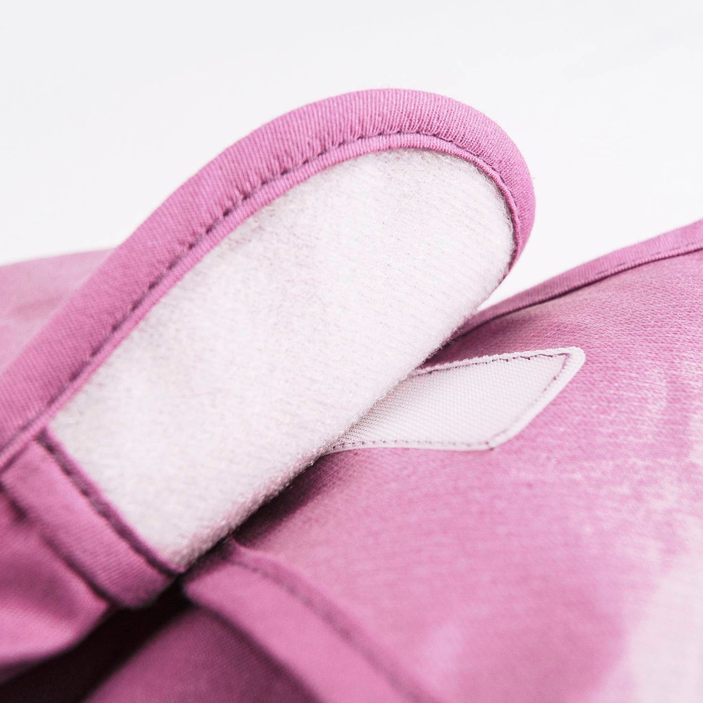 IMPERFECTION* Pink Waterproof Cotton Long Sleeved Bib