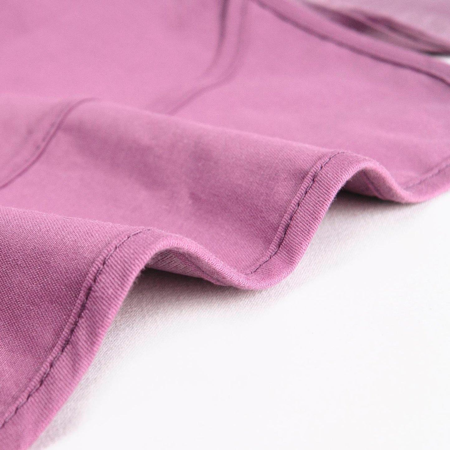 IMPERFECTION* Pink Waterproof Cotton Long Sleeved Bib