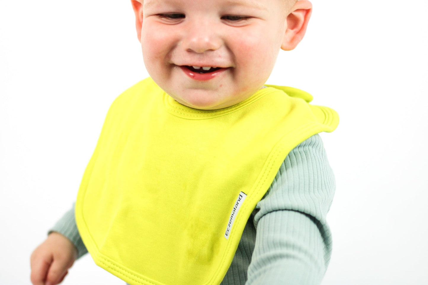 IMPERFECTION* Yellow super absorbent cotton bib