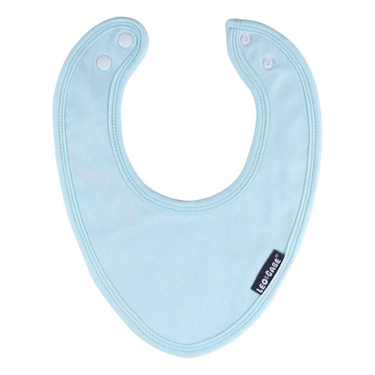 Bandana pastel blue super absorbent cotton bib