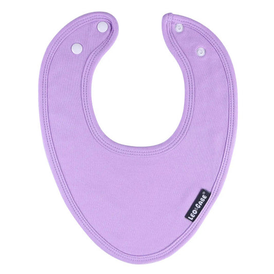 Bandana lilac super absorbent cotton bib