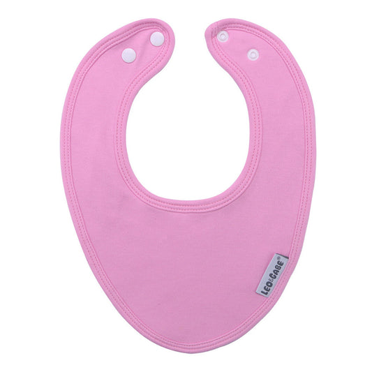 Bandana pink super absorbent cotton bib