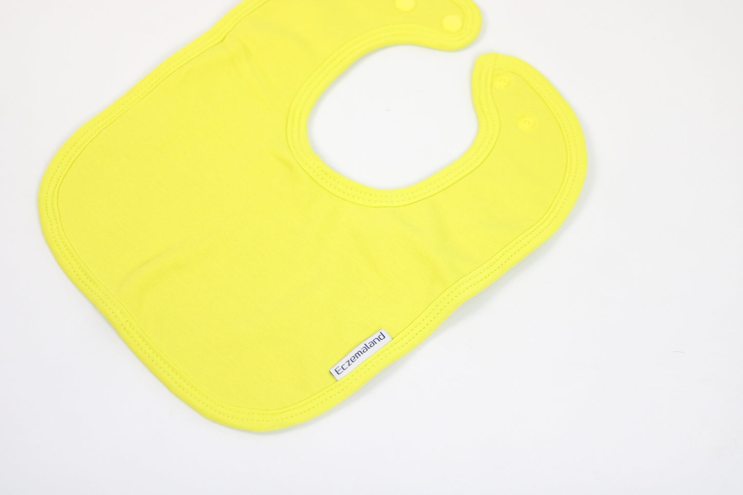 Yellow super absorbent cotton bib