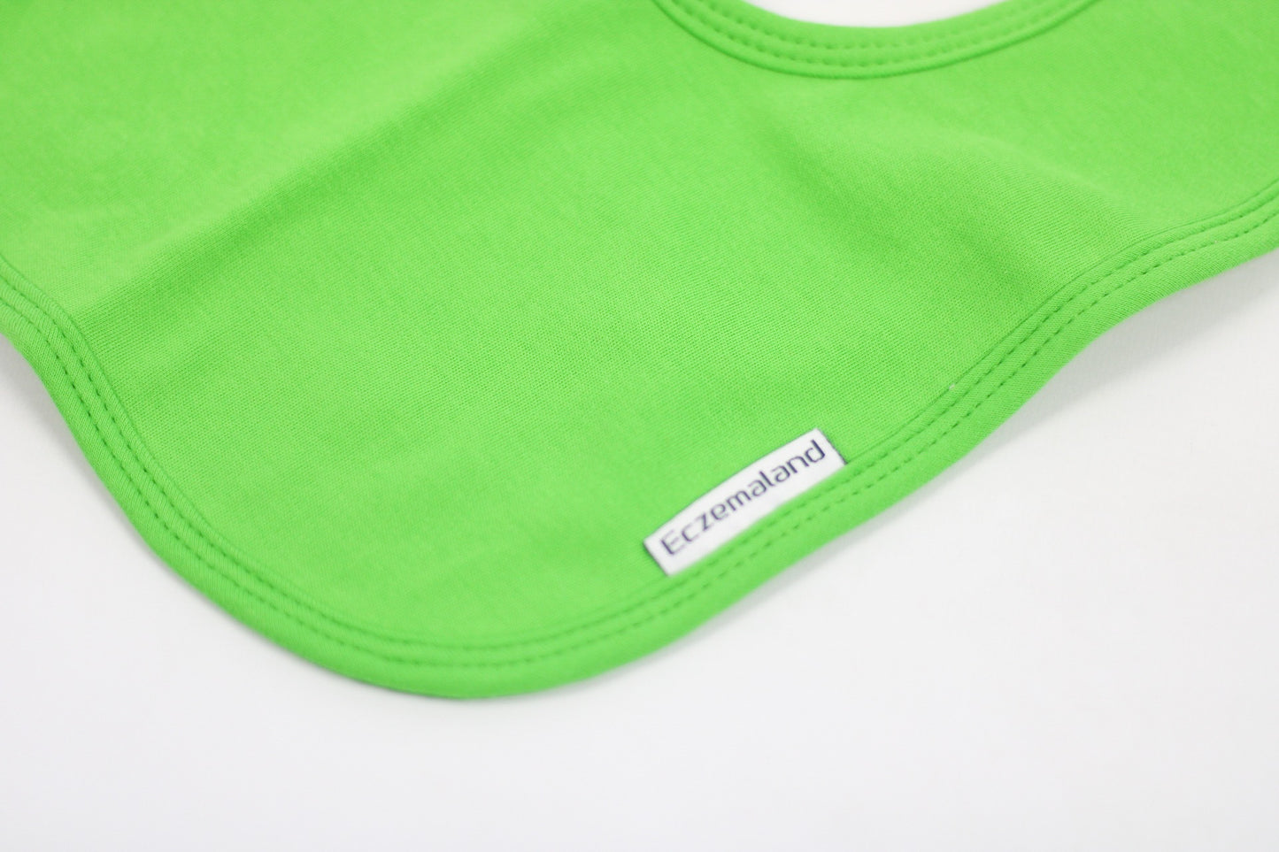 Green super absorbent cotton bib