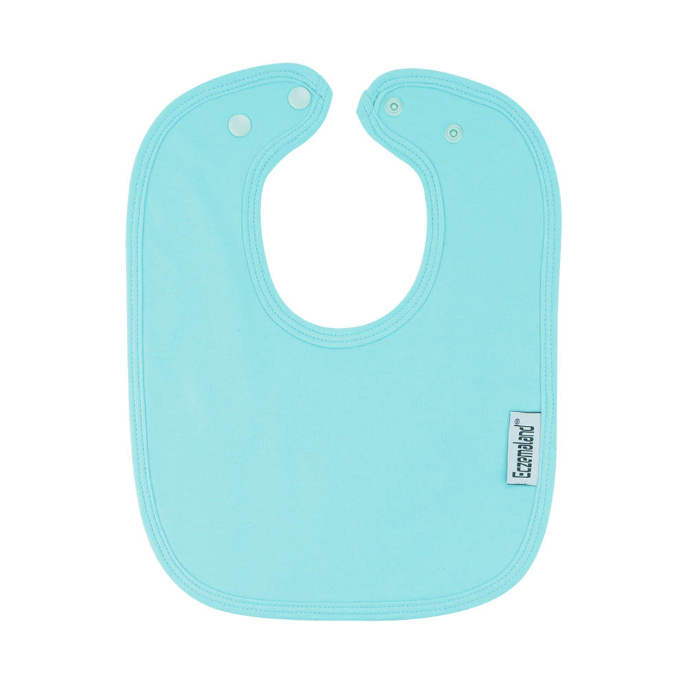 Aqua super absorbent cotton bib